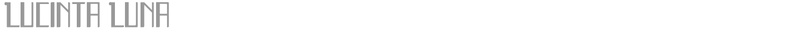 Lucinta Luna font preview